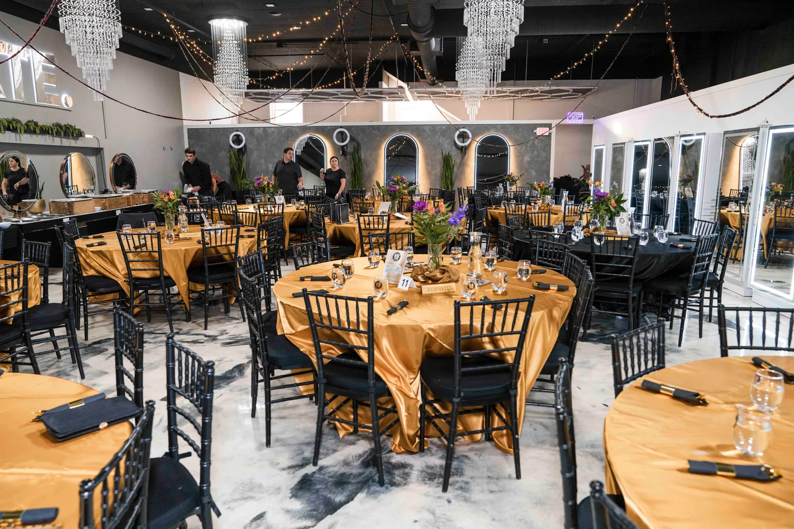 The ballroom, BLM New Hampshire Gala