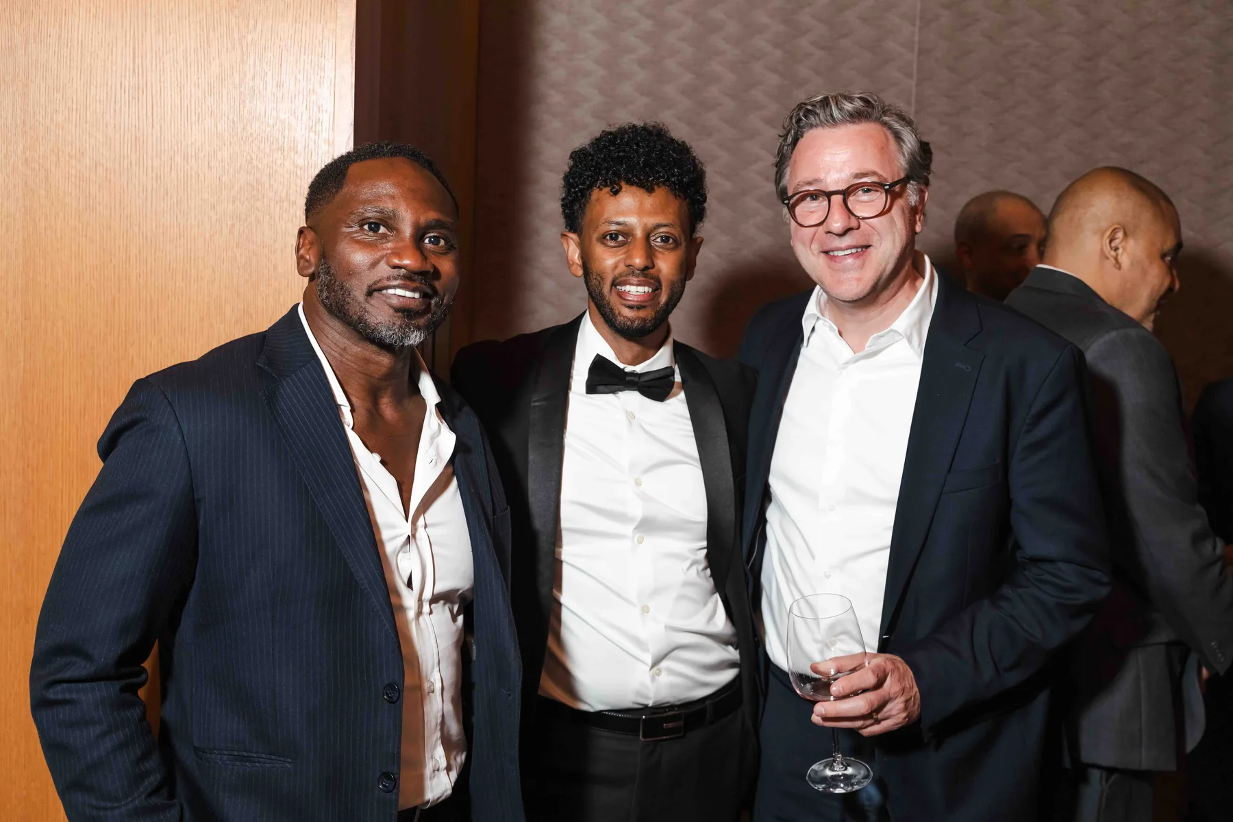 Guests after dinner, Collector X in New York