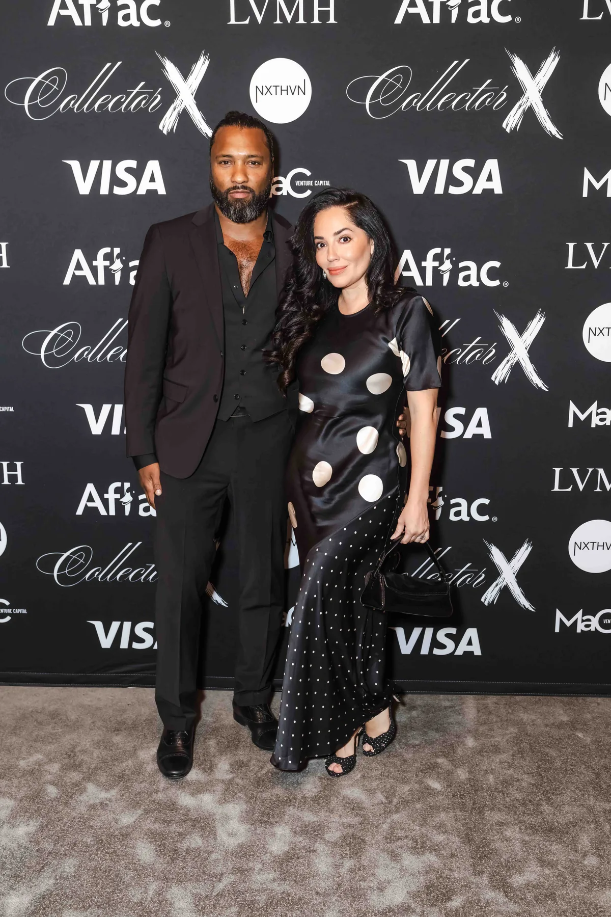 On the backdrop, Collector X in New York