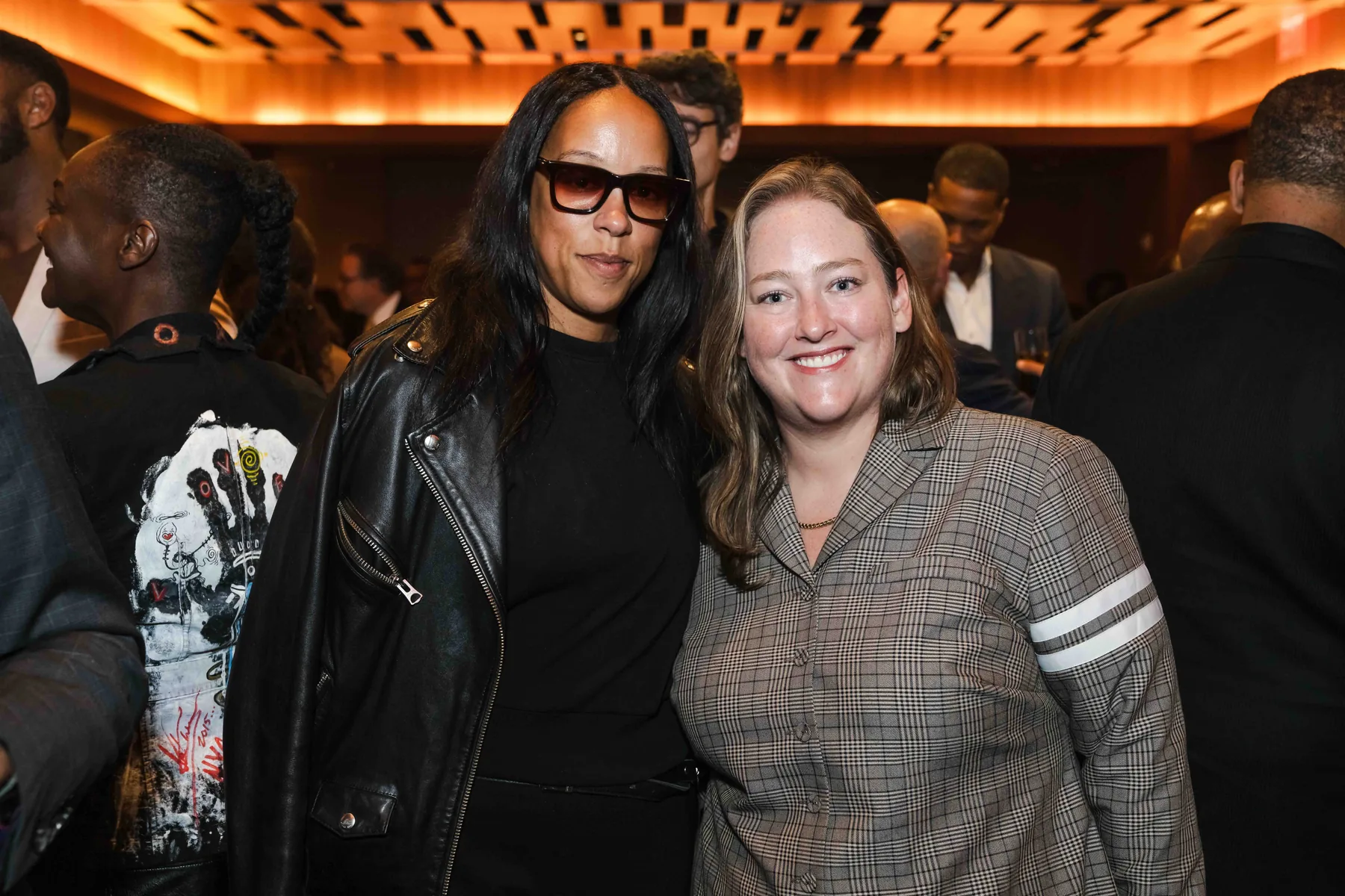 Guests at the reception, Collector X in New York