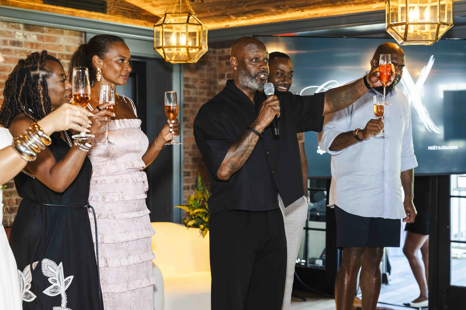 The toast, Collector X on Martha’s Vineyard