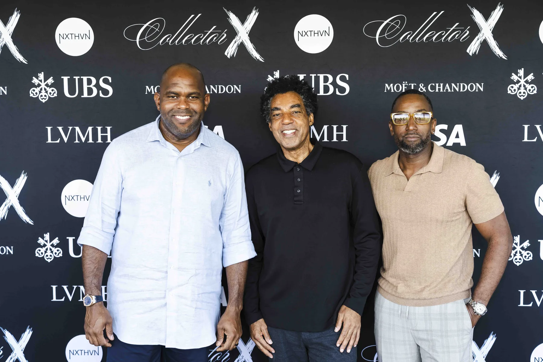 Guests on the backdrop, Collector X on Martha’s Vineyard