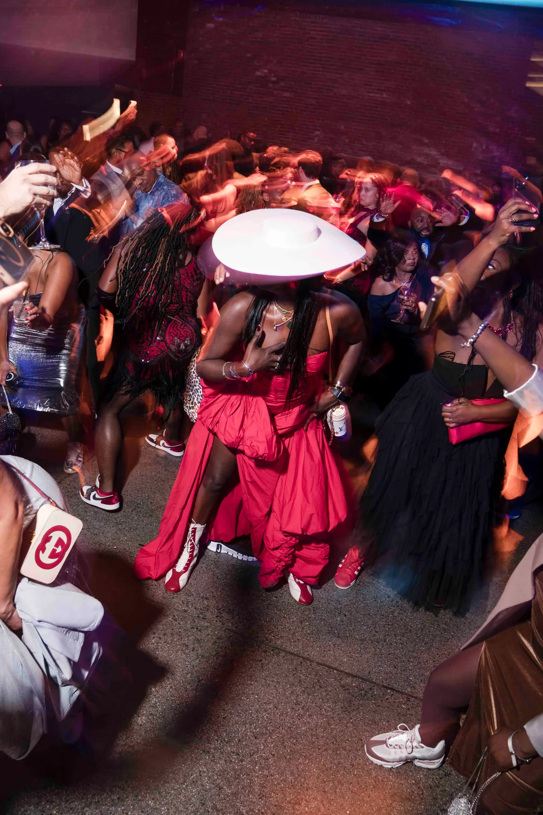 The dance floor, later, The Embrace Gala